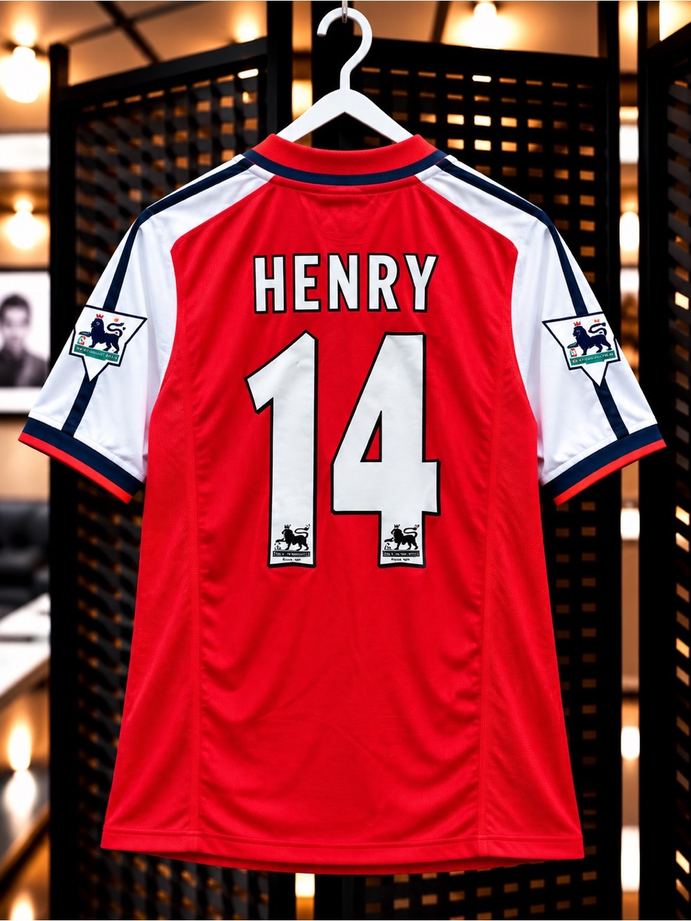 Thierry Henry Arsenal Retro Soccer Jersey